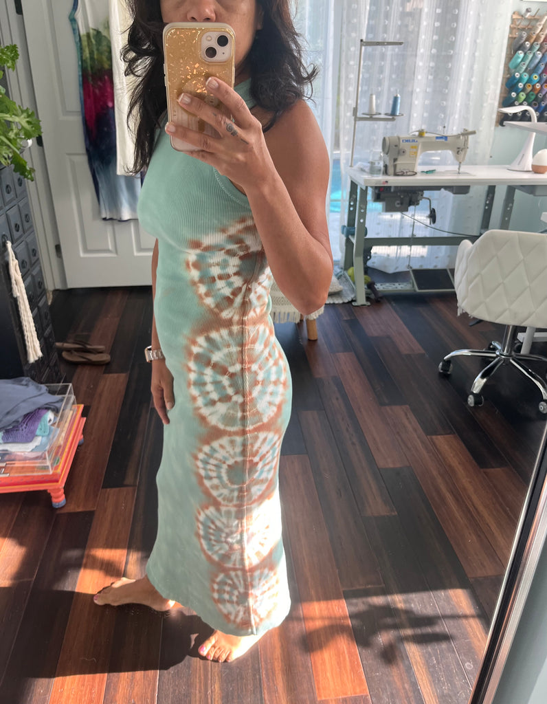 loose pumpkin tank dress Ribbed Long Tank Dress – Studio Akina