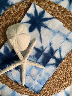 Star Hemstitch Linen Napkin Set